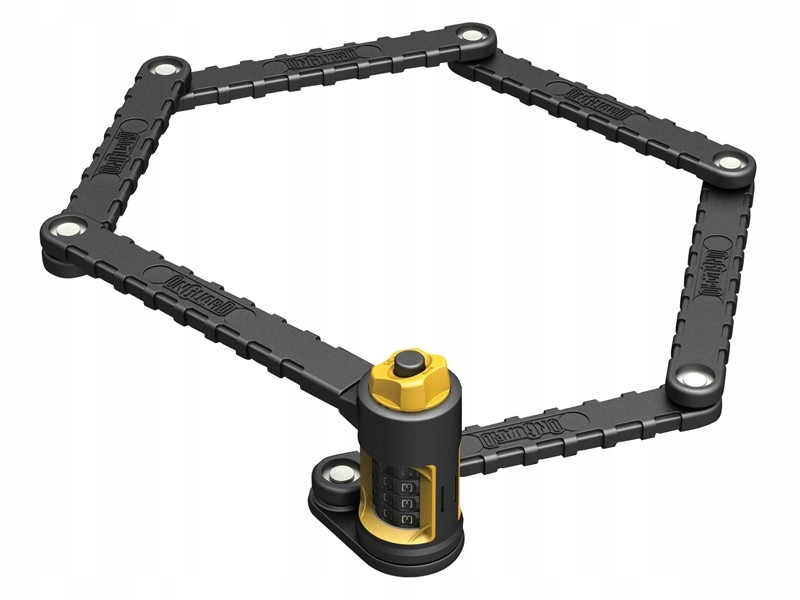 Zapięcie rowerowe Onguard Link Plate Lock K9 Combo Składane 8115 88,5cm Szy