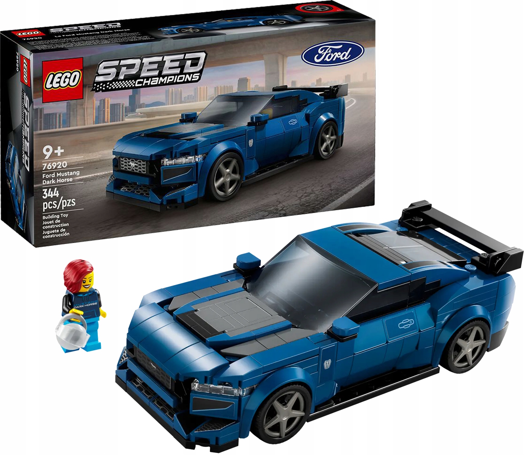 Lego Speed Champions Sportovní Ford Mustang Dark Horse 76920