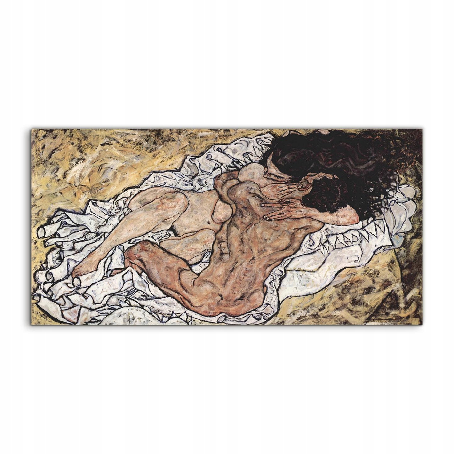 Akrylový nástěnný obraz Egon Schiele Vintage 120x60