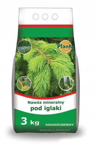 

Nawóz mineralny pod iglaki Planta 3 kg