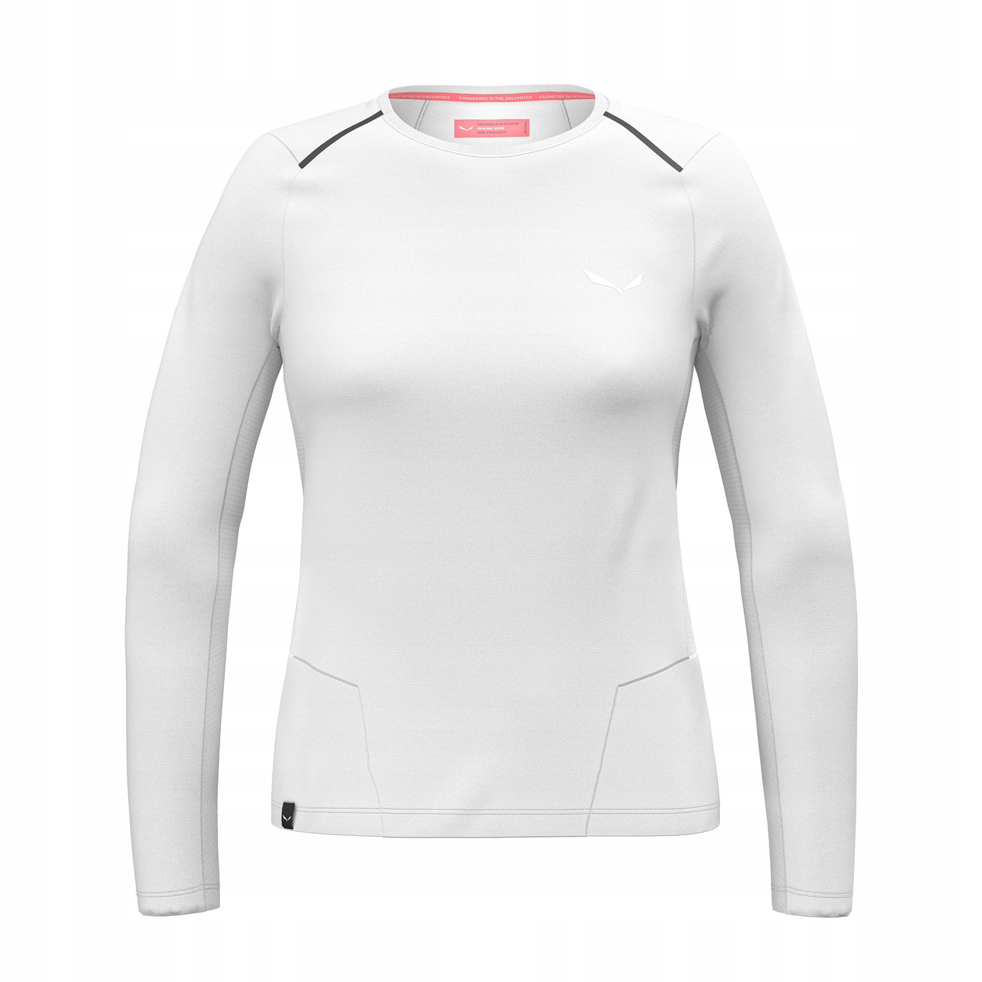 Dámský trekingový dlouhý rukáv Salewa Pedroc Dry Tee white