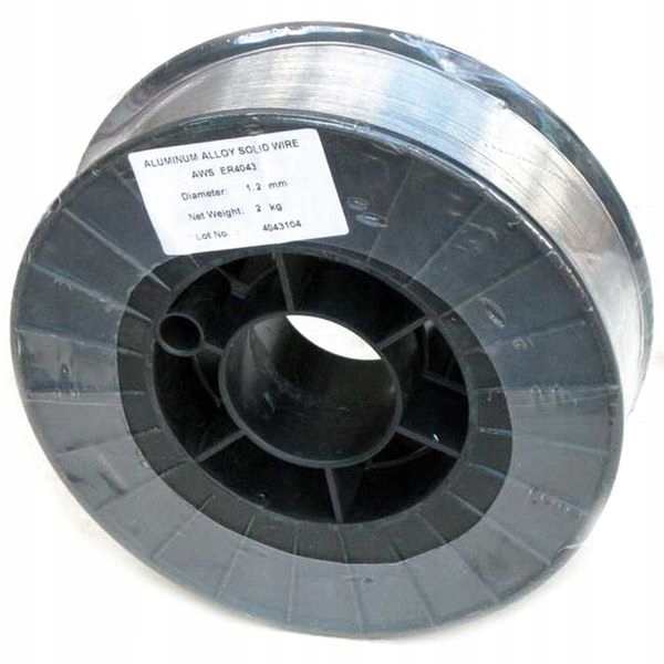 Drut aluminiowy AlSi5 śr. 1,2 mm szpula 2 kg