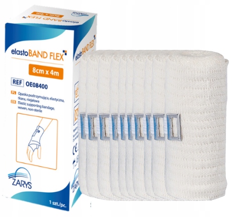 

Zarys Opaski Elastyczne Elastoband 8CMX4M 10szt