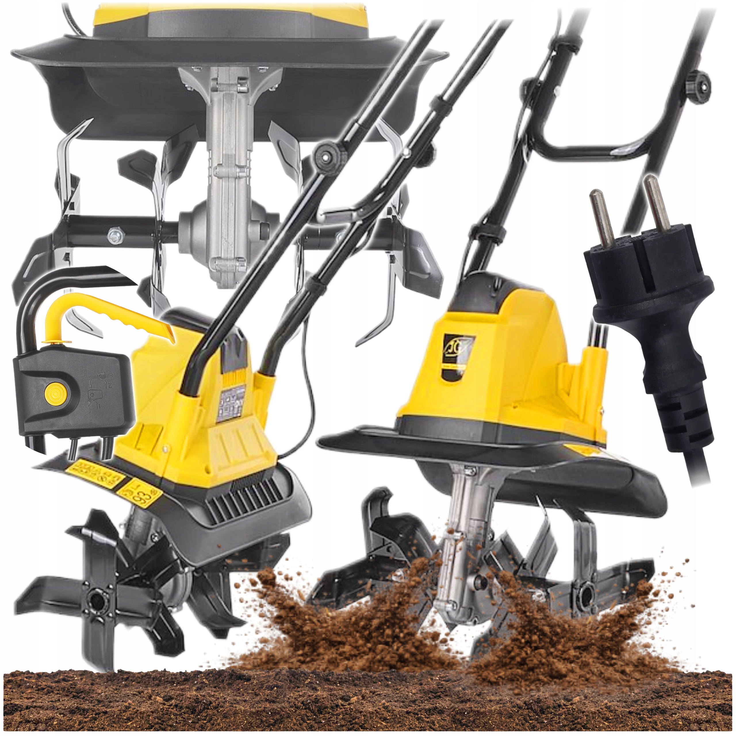 Kultivátor Na Zem 32 cm 1400 W 360 mm Regulácia
