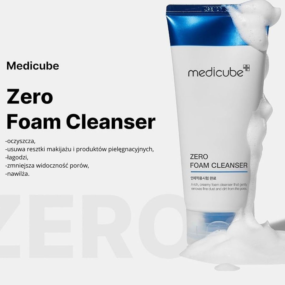 Medicube ZERO Foam Cleanser 120 g - delikatna pianka oczyszczająca — 5