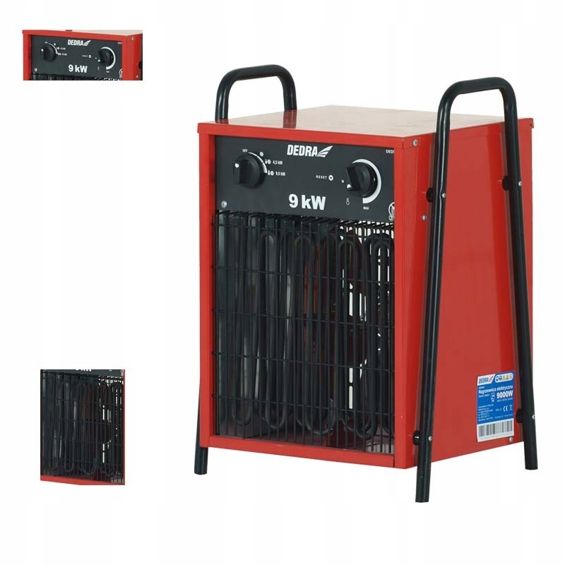 

Dedra Nagrzewnica Elektryczna 9kW DED9924 9000W