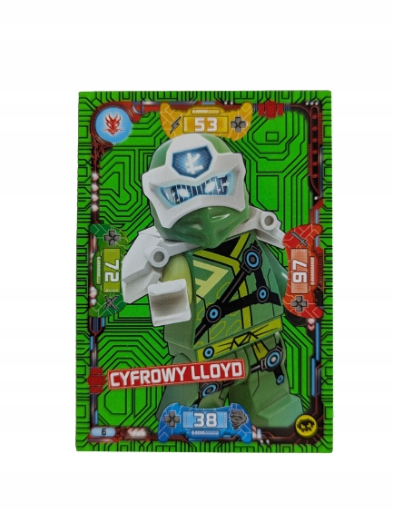 Karta Lego Ninjago Seria 5 Numer 006