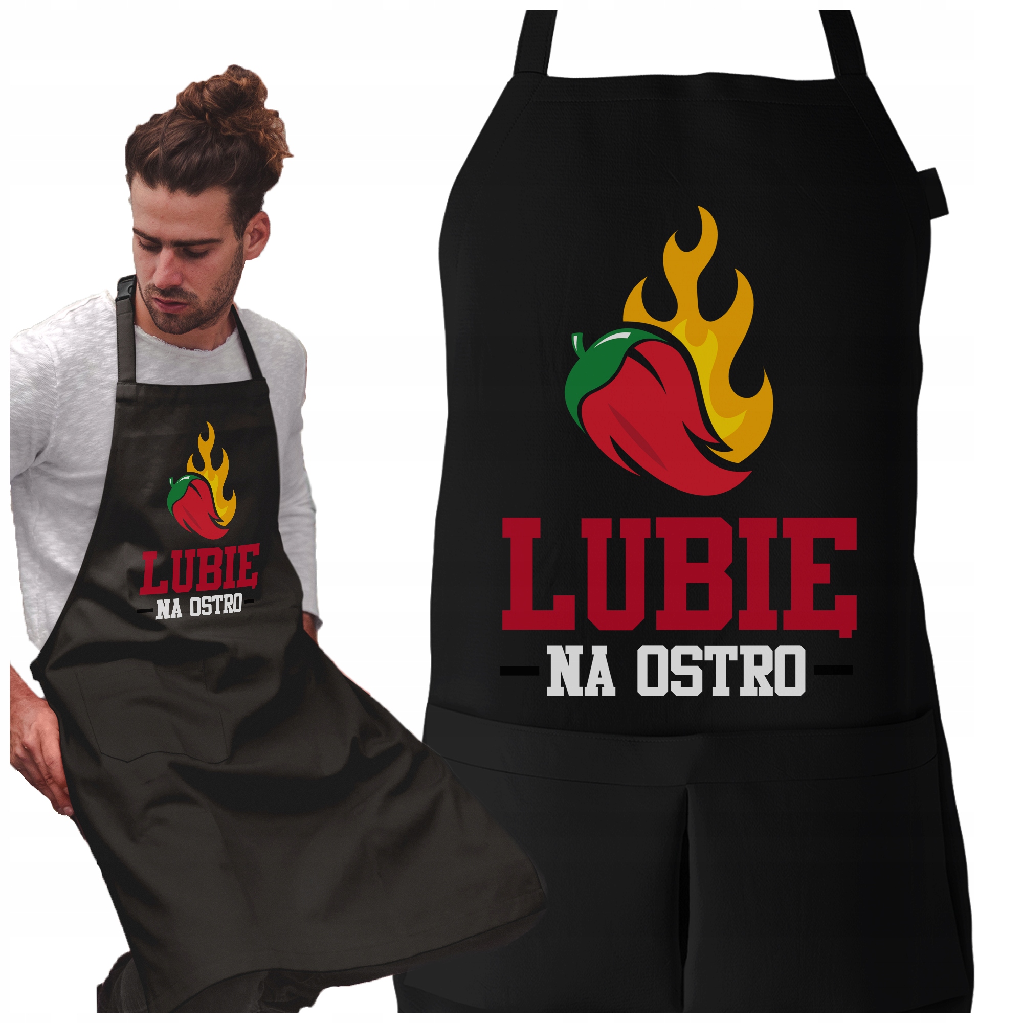 

Fartuch Lubie Na Ostro Idealn Fartuch Do Gotowania