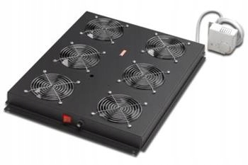 Digitus Roof cooling unit for Digitus server cabinets, 6 Fans, Switch, Ther