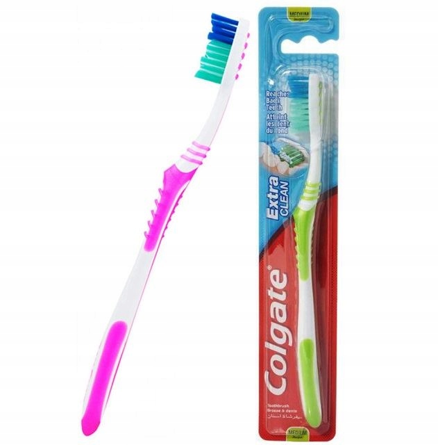 

Colgate Extra Clean szczoteczka do zębów Średnia