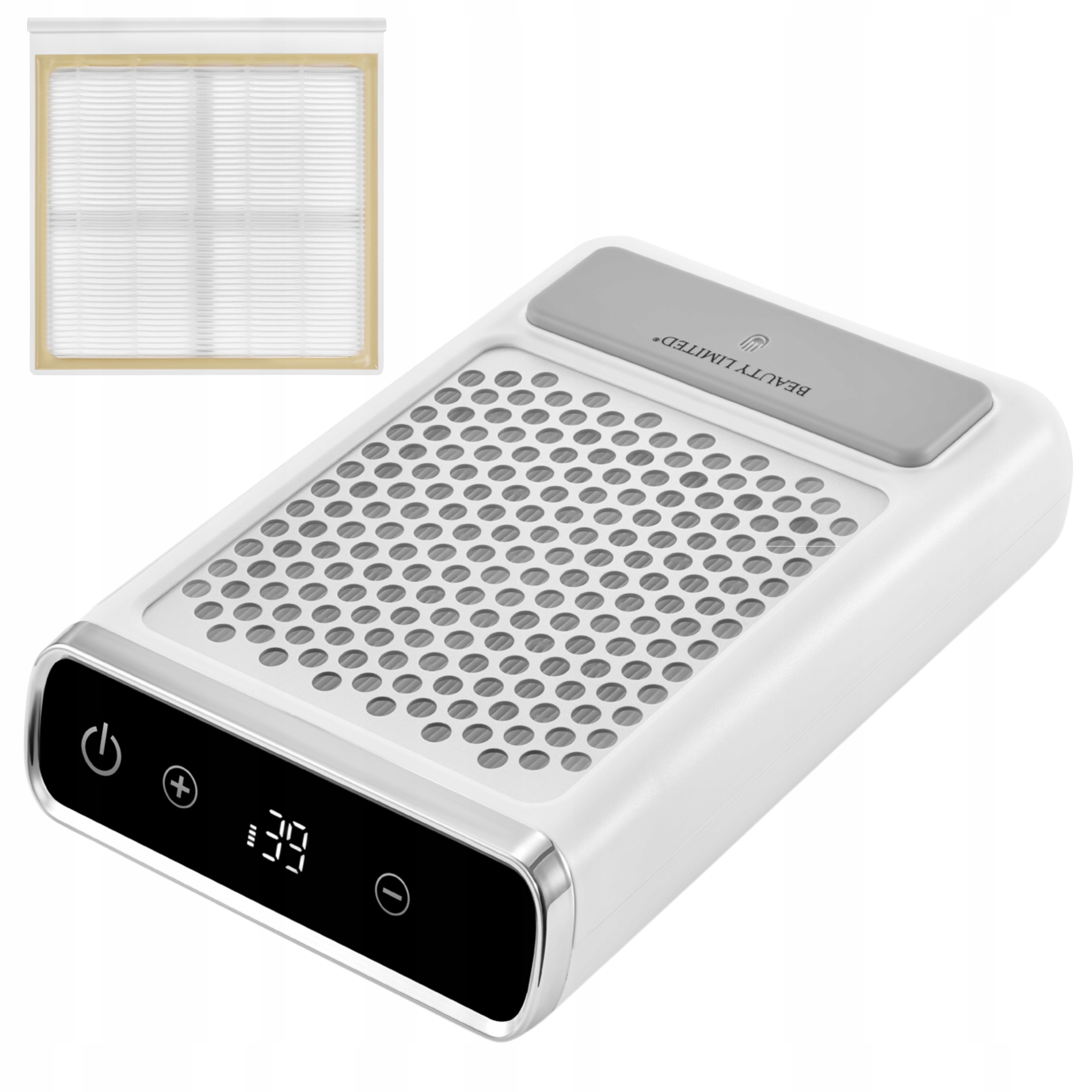 Odsávačka prachu na nehty Bezdrátový Hepa LCD 45 úrovní 100 W