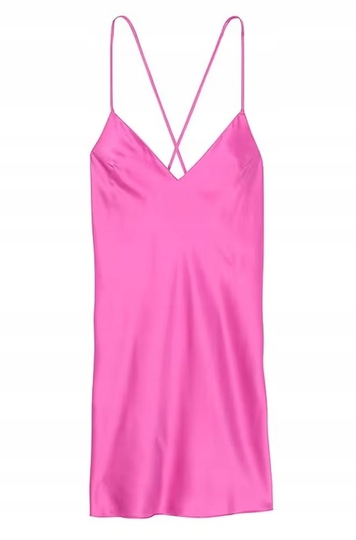 Saténová tričko noční Victoria's Secret růžová Xs