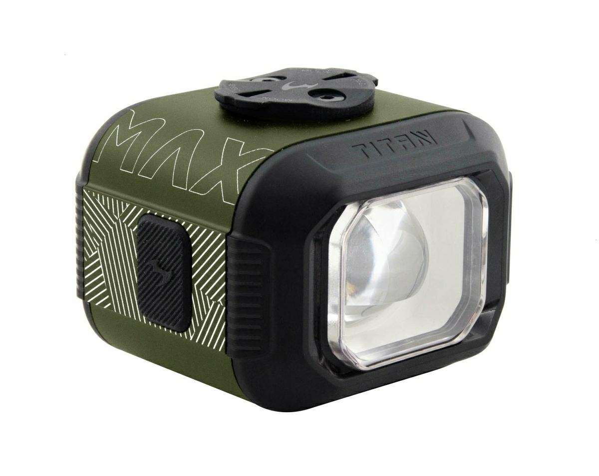 Moon Titan Max Army Green, lampka rowerowa przednia, 1700 lm