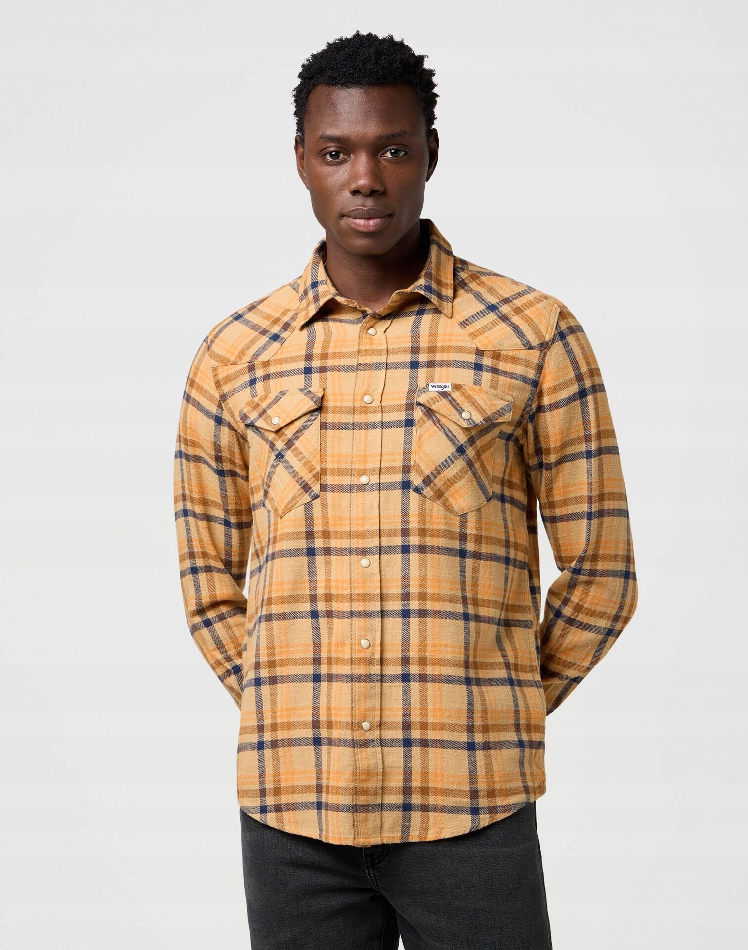 Męska Koszula Wrangler Western Shirt 3XL