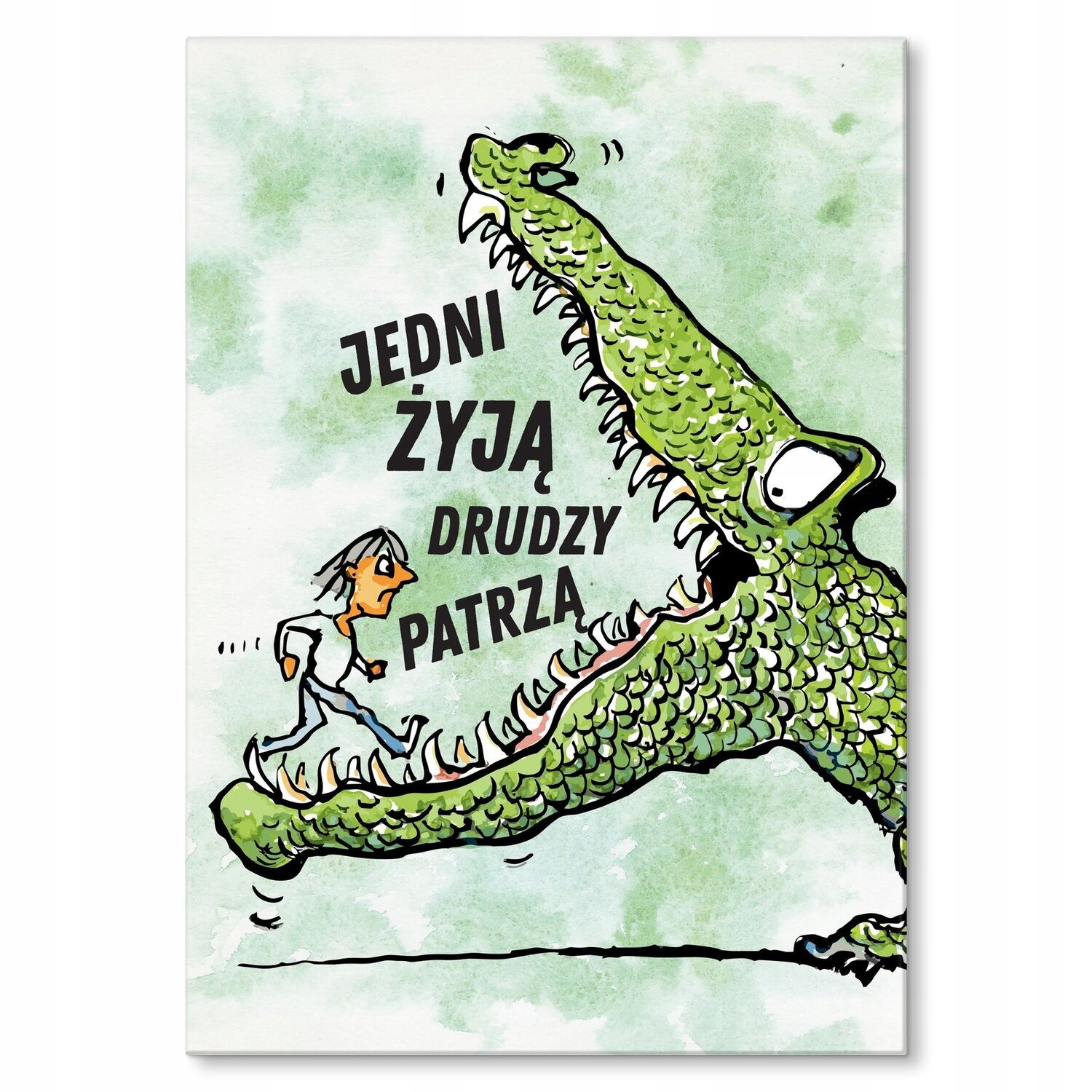 Kovový plakát Jedni žijí Štítek Plech 30 x 42 cm Dárek