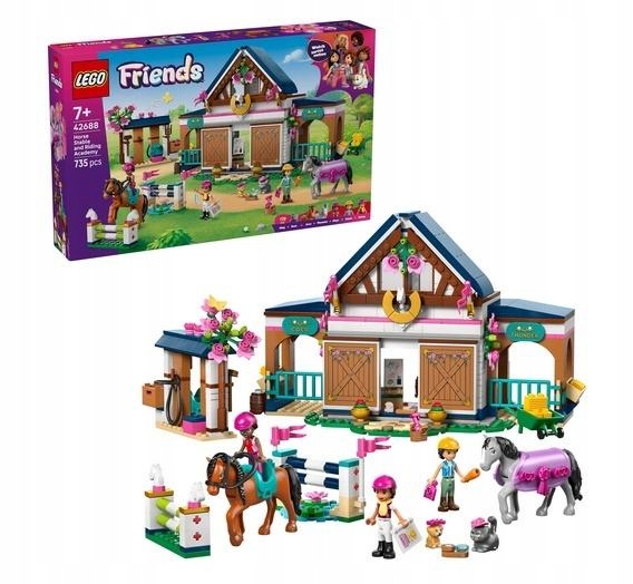 Lego(r) Friends 42688 Jezdecká škola a hřebčín