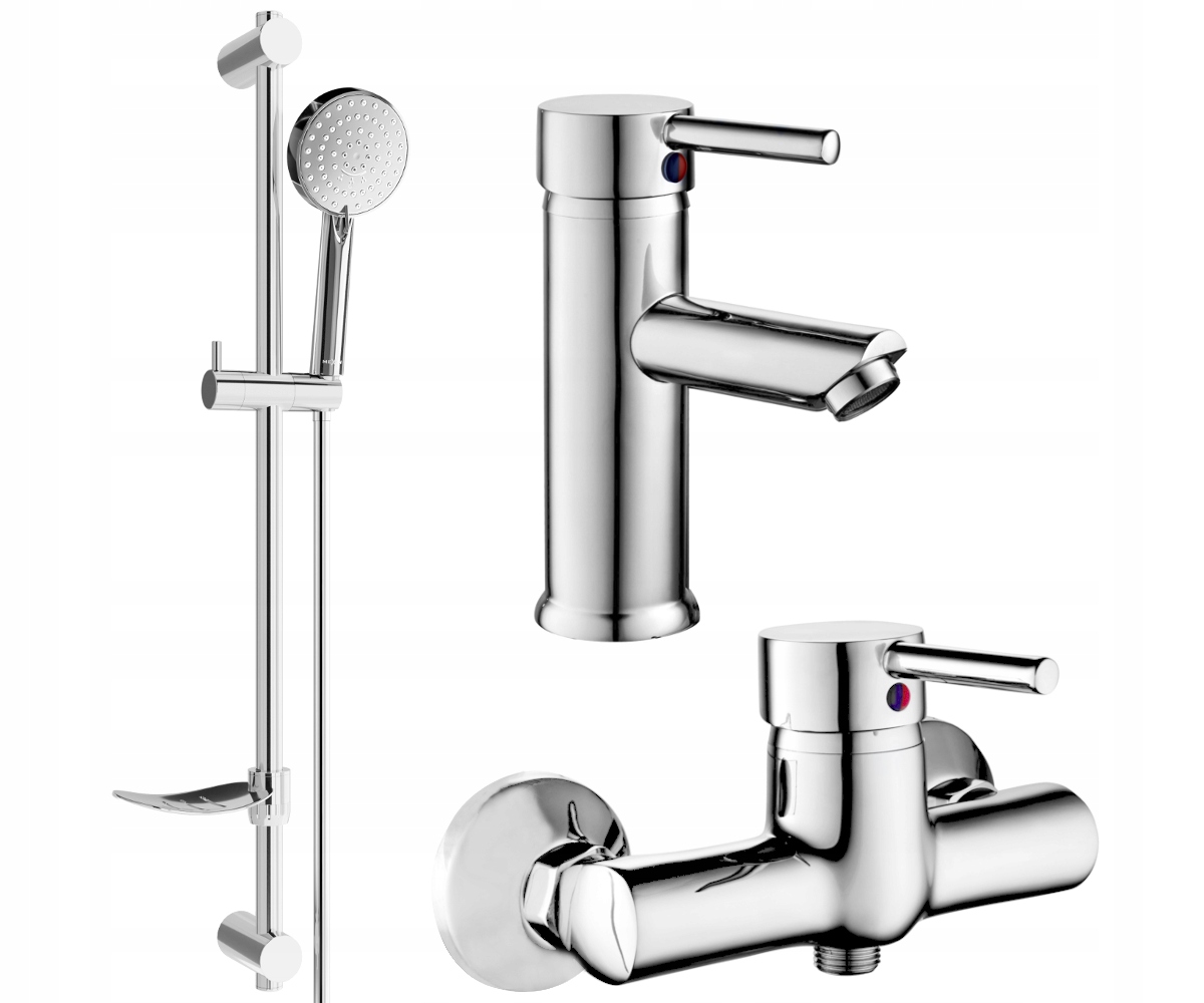 

Mexen Lua DF75 Zestaw Prysznicowy Bateria Chrom