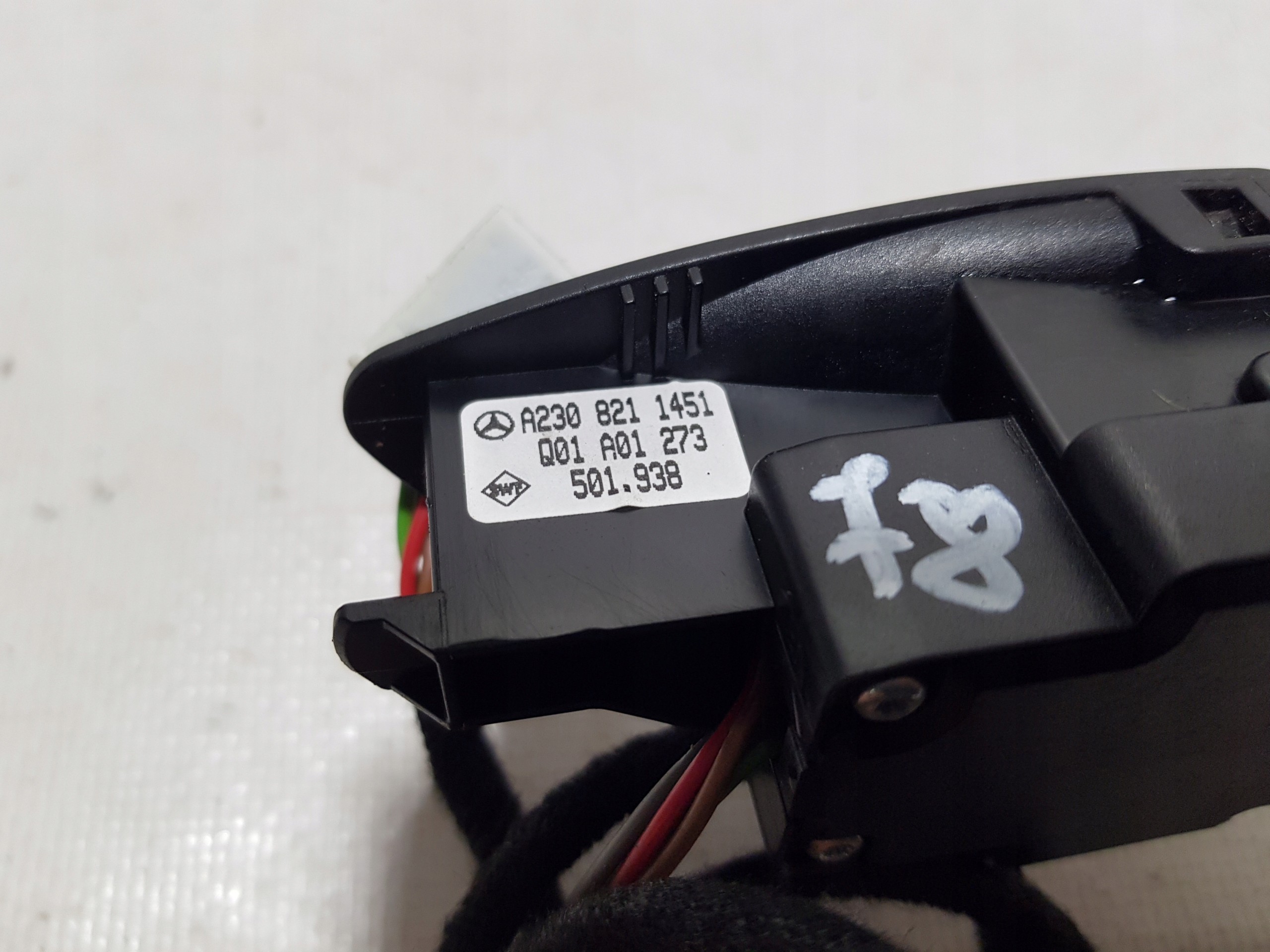 switch PANEL of the window left driver´s MERCEDES SL R230 W230