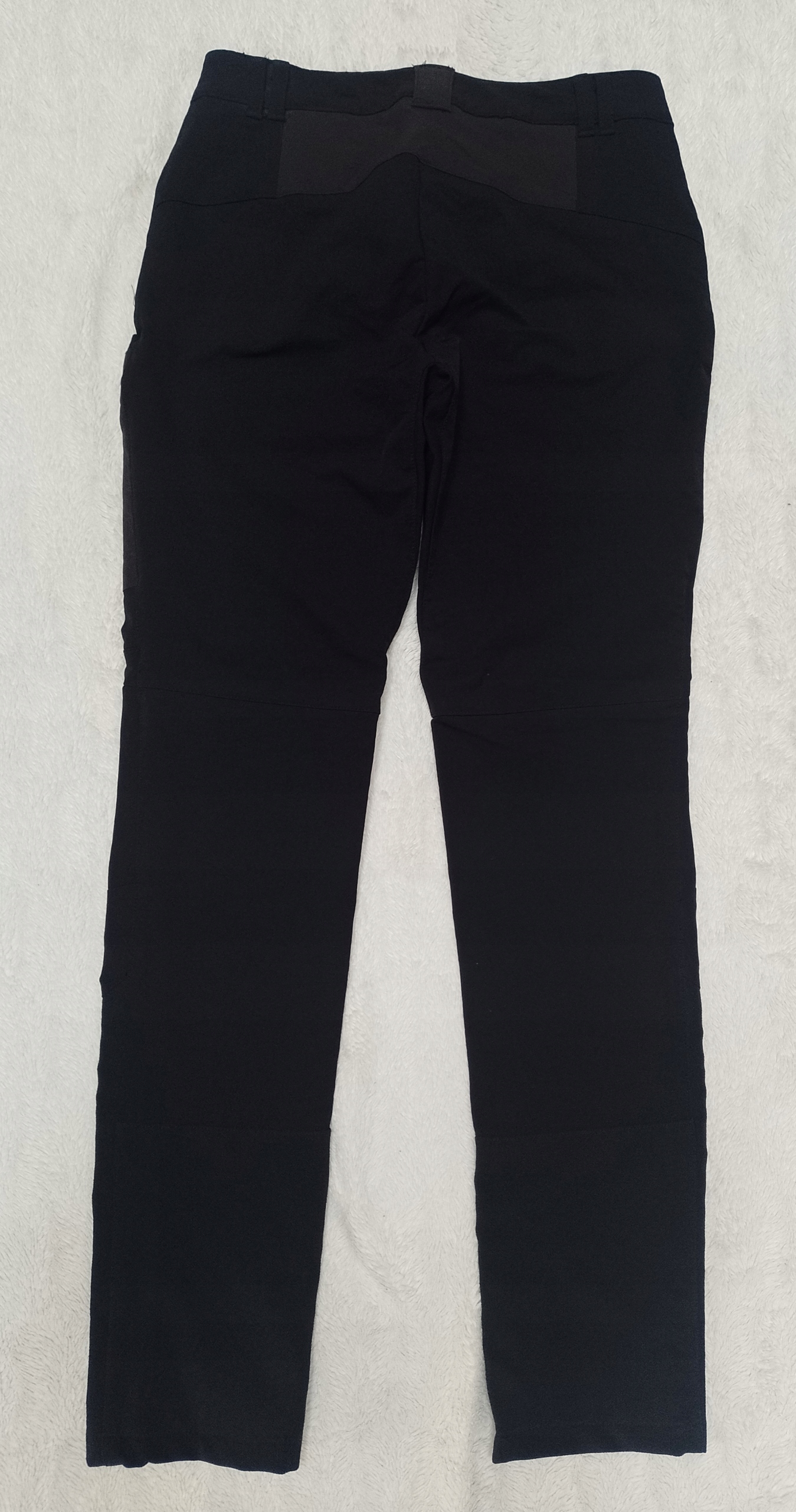 spodnie softshell trekkingowe damskie H&M 34 XS czarne cienkie Kolor dominujący czarny