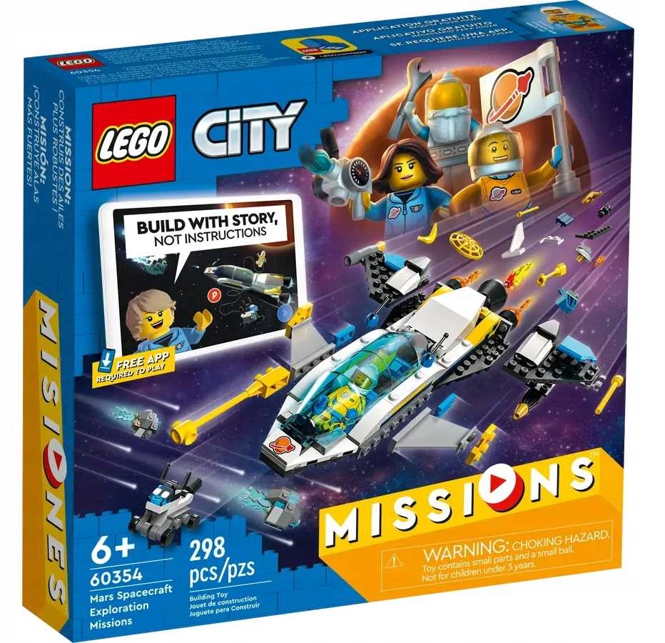 stavebnice Lego City Výzkumné výpravy marťanskou lodí