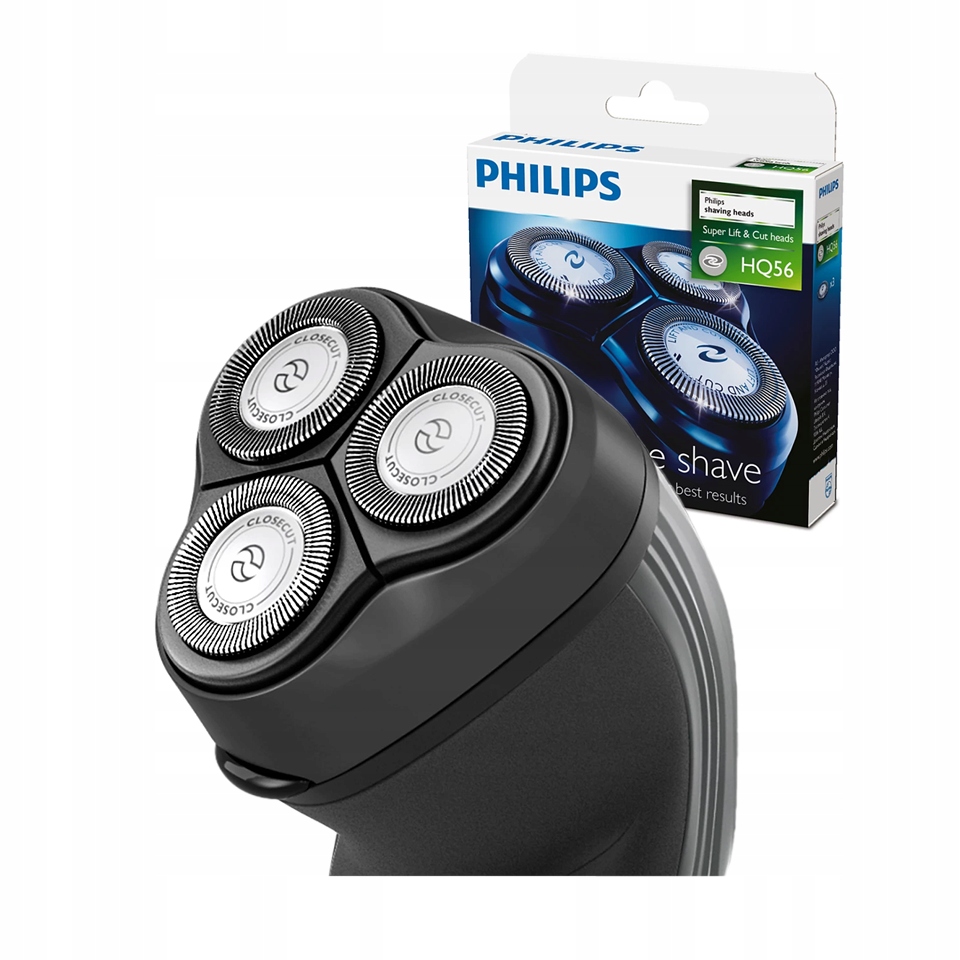 Głowice golące Ostrza do golarki Philips CloseCut HQ56/50 3 sztuki