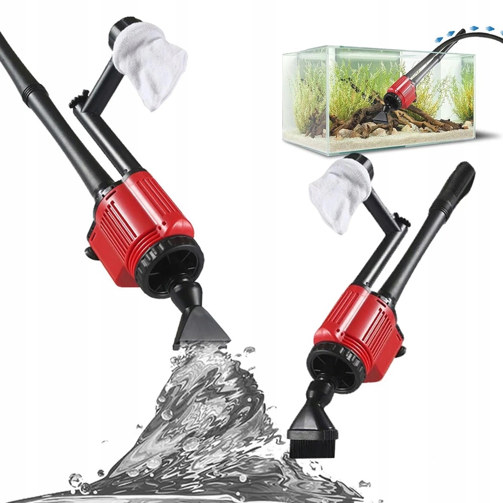 Elektrický Vysavač Do Akvária, Sada 1800 L/w Pro Čištění Akvária
