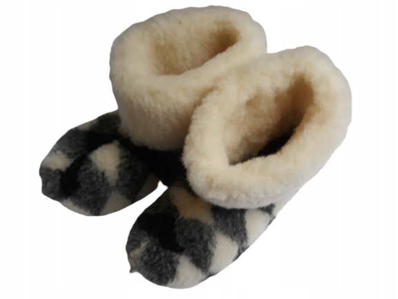 BAMBOSZE CIEPŁE WEŁNA RUNO OWCZE GÓRALSKIE*45*PL