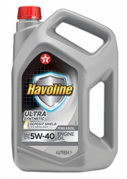 Olej Syntetyczny Texaco Havoline Ultra 5W-40 4L Renault Vw Fiat Mercedes