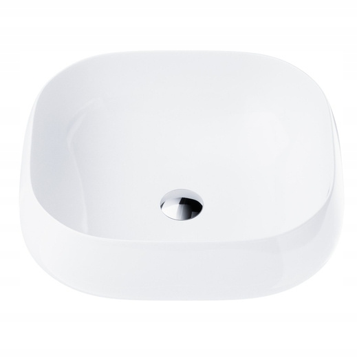 Umyvadlo Na Desku Corsan Mono UC9933CH 45x41x14,5 Korek Klik-klak Chrom