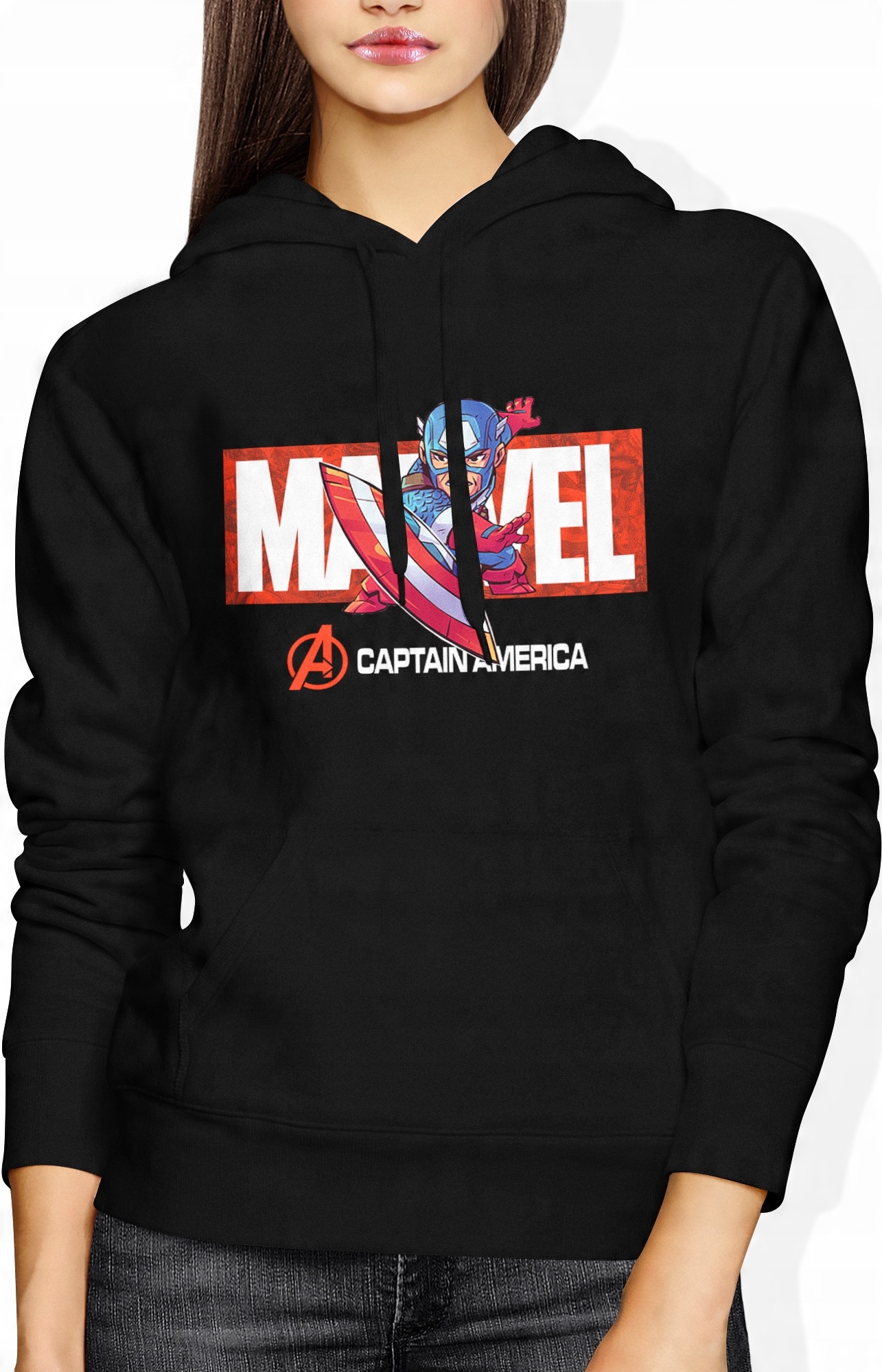 

Kapitan Ameryka Bluza Marvel Avengers Damska XL