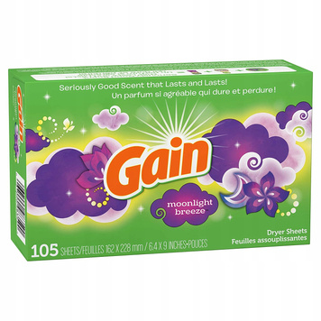 

Gain Moonlight breeze Chusteczki Do Suszarek x 105