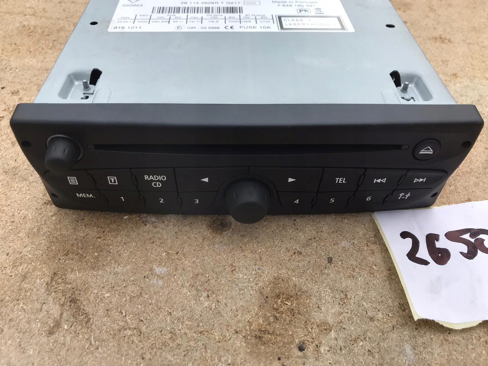 RENAULT ESPACE IV LIFT РАДИО CD 281152828R