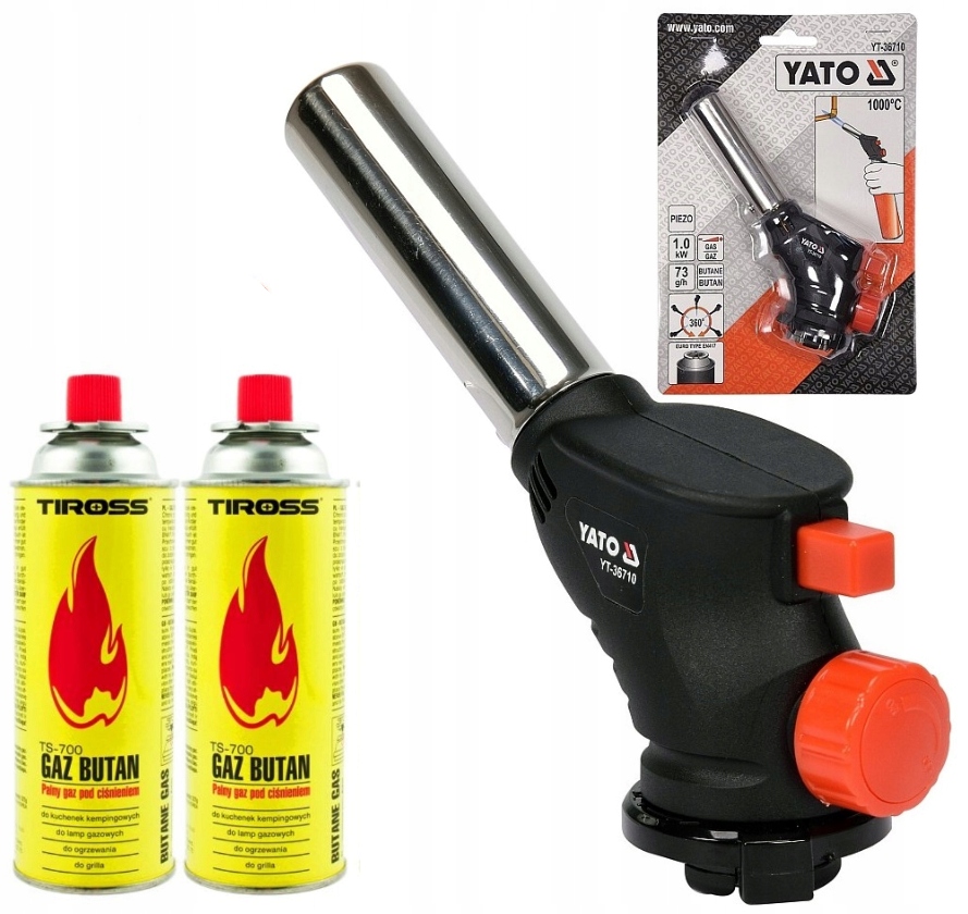 

Palnik Gazowy Lutownica Lutlampa Turbo 360 +2 Gazy