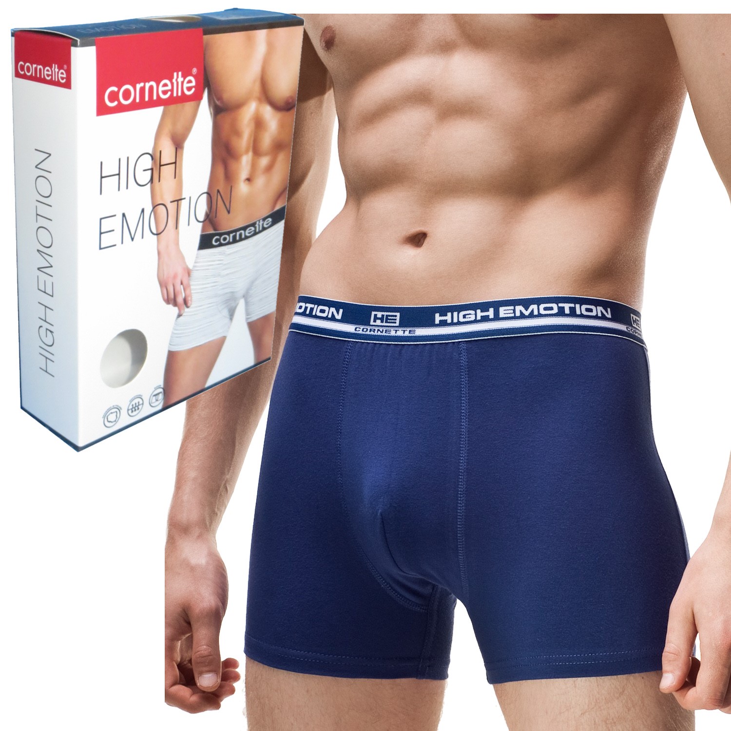 

Cornette szorty High Emotion 503 bokserki jeans