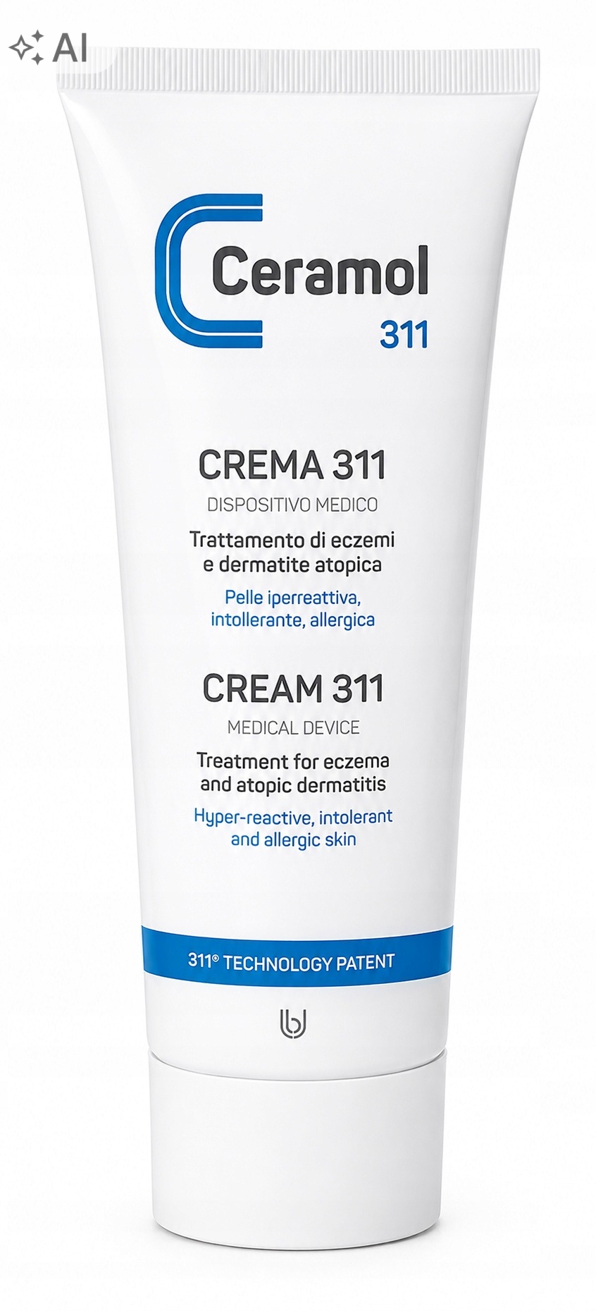 Ceramol 311 Krem Nawilżający 200 ML Do Twarzy I Ciała Skóra Sucha