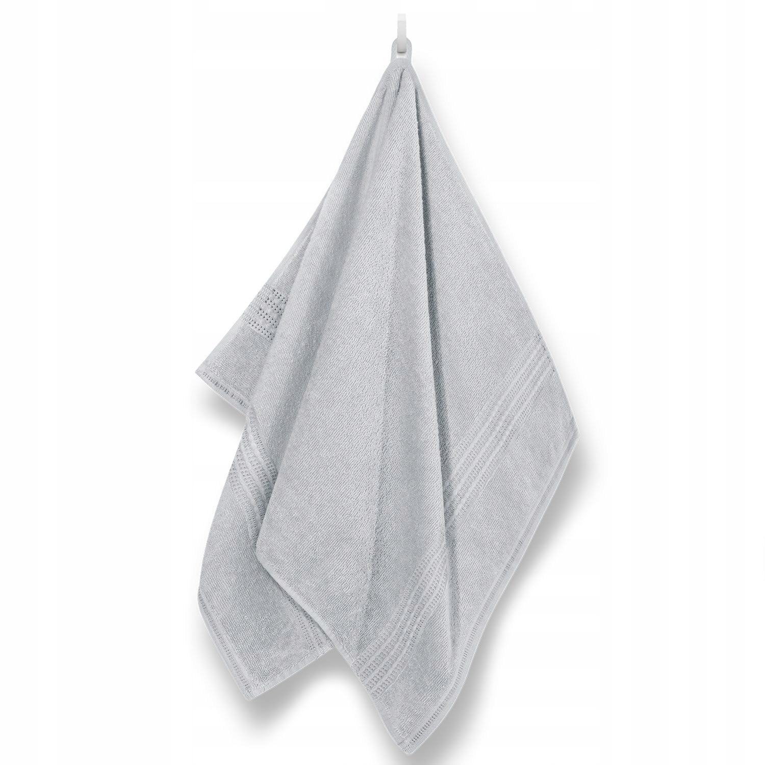 

Szary Ręcznik Frotte 70X140 Amie 450 gsm