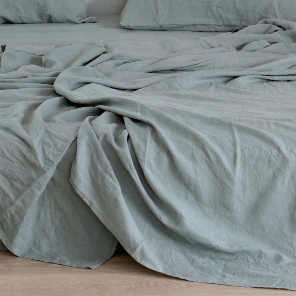 Prostěradlo lněné tradiční Len 100% (barvy, rozměry) Polská výroba