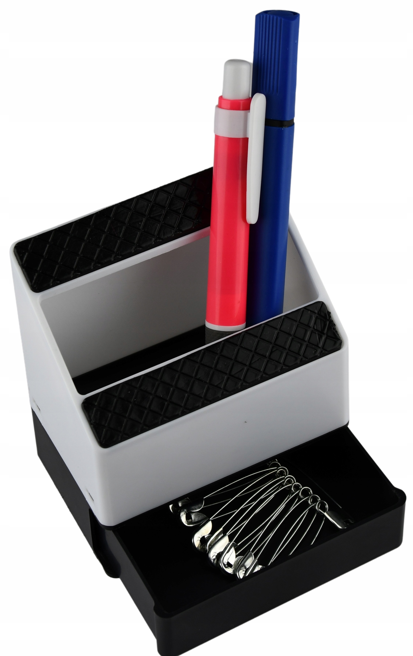 POJEMNIK NA DŁUGOPISY KREDKI ORGANIZER BIURKOWY Marka Karwil