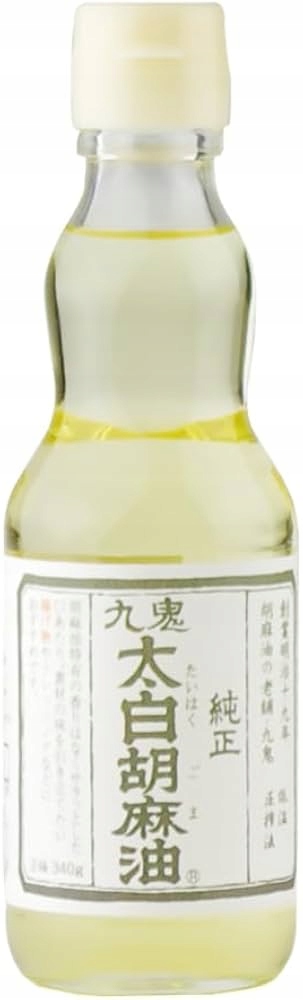 Kuki Junsei Taihaku bílý sezamový olej čistý nepražený japonský 340 ml
