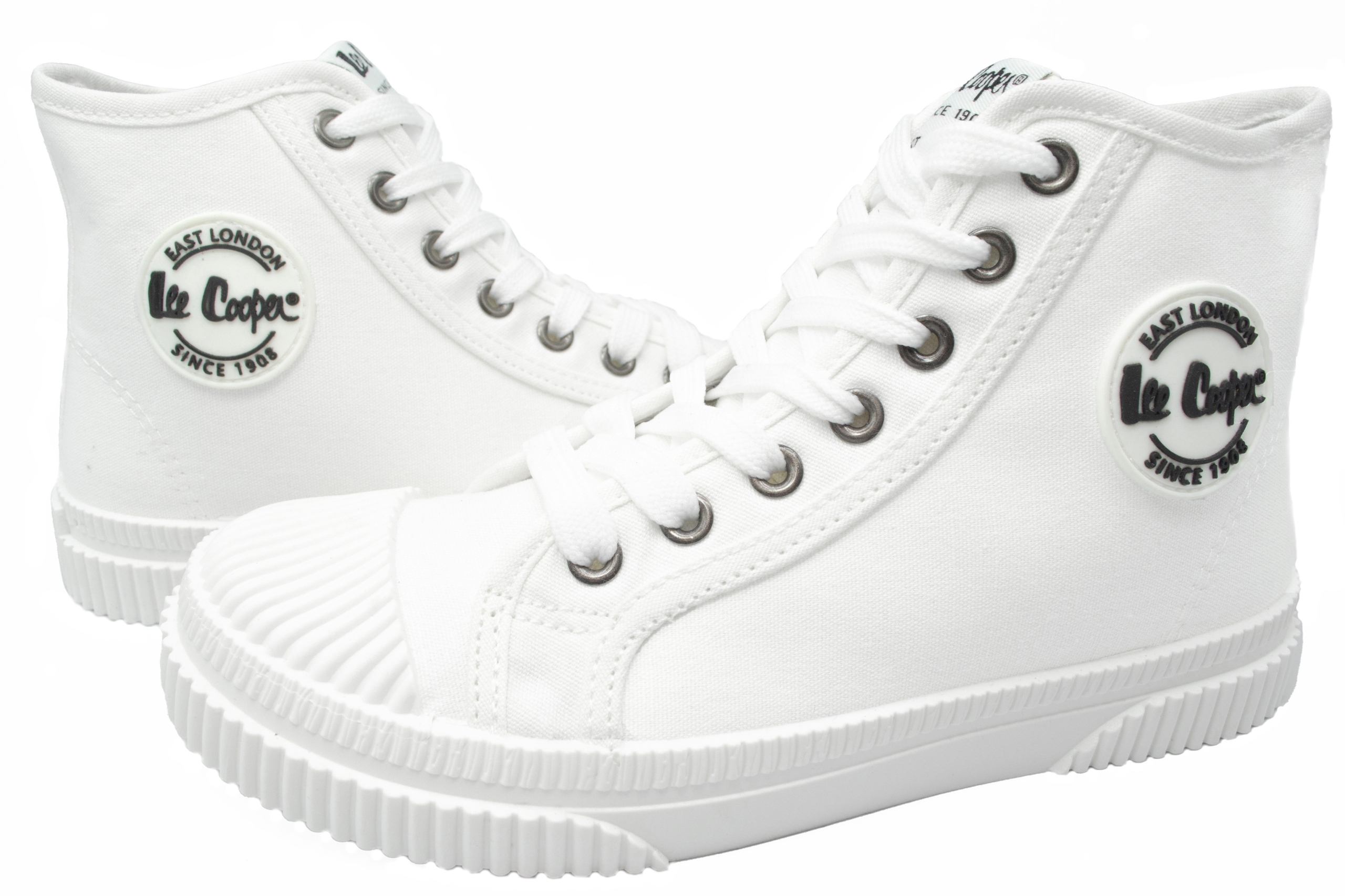 Dámské tenisky Lee Cooper vysoké, bílé, lehké, sportovní 38