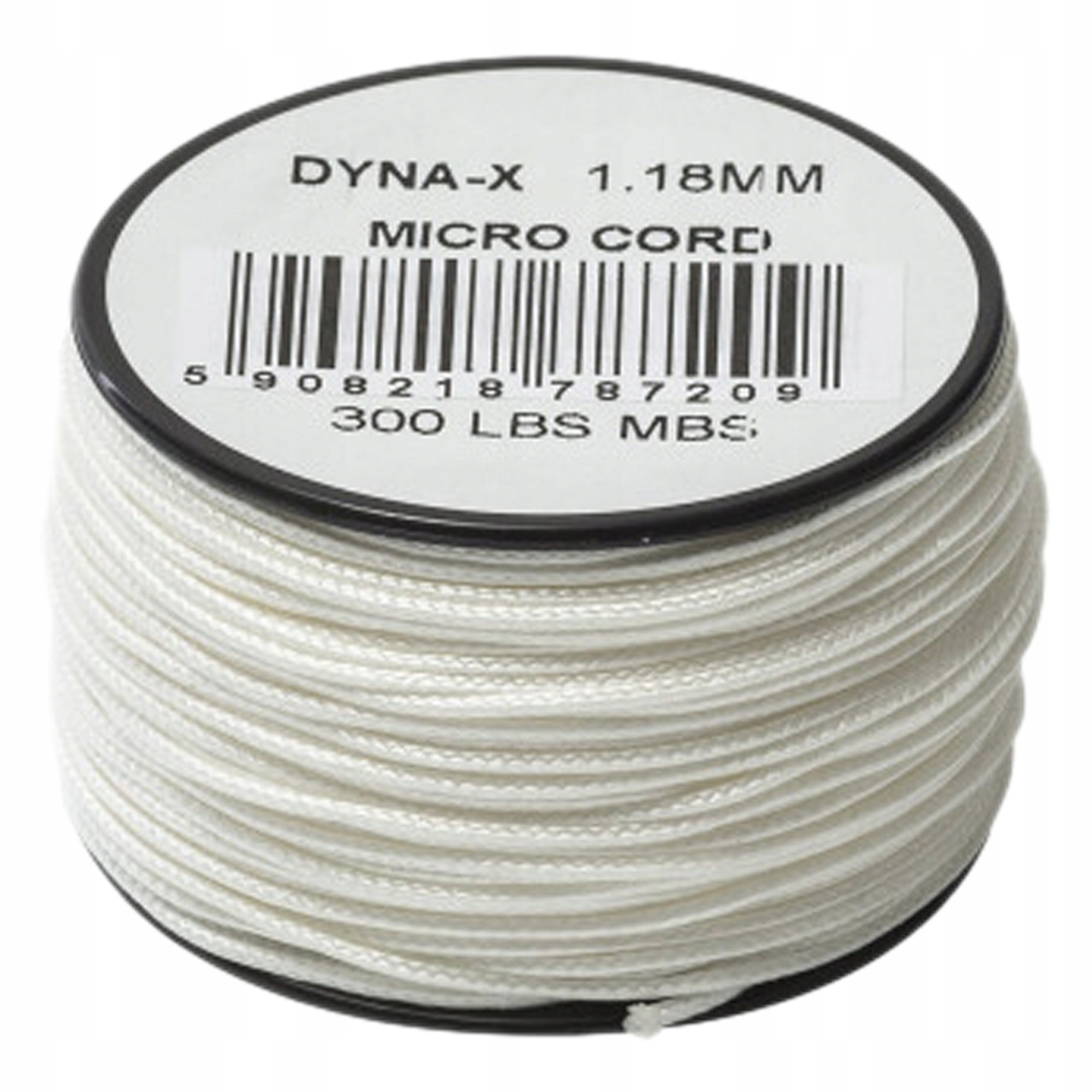 Paracord Linka Šňůra Dyna X Nano Cord 30M 100+FT Atwood Bílá