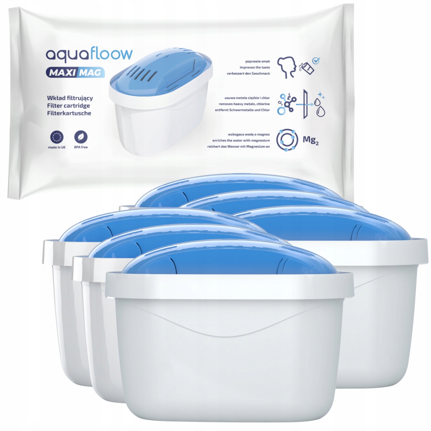 

Wkład Magnezowy Do Dzbanka Filtrującego Wessper 6X