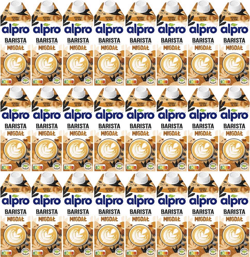 Alpro Migdałowy Barista Napój Roślinny Bez Laktozy Z Wpaniem 24x 0,75l