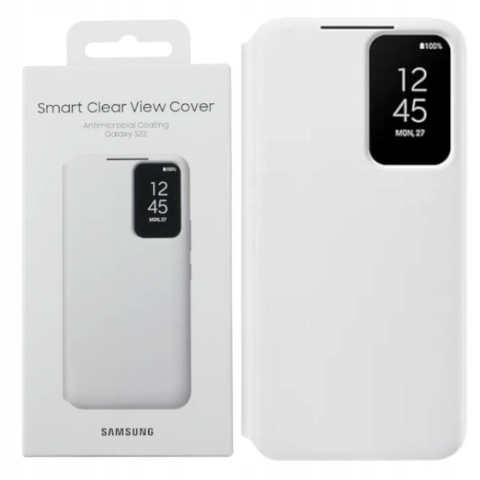 

Oryg Etui Smart Clear View Cover Samsung S22 S901