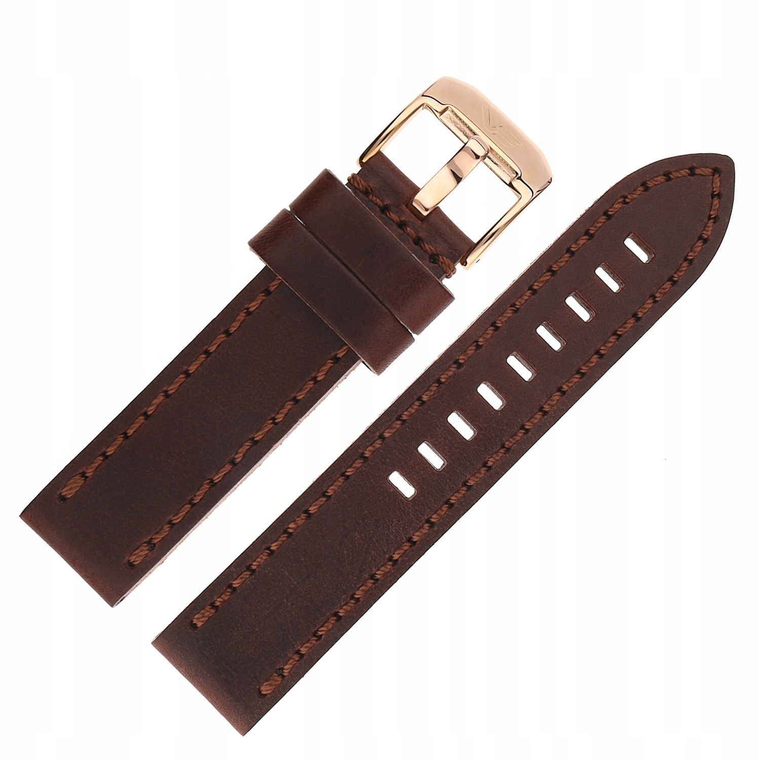 Pásek Almaz Kůže (B656) hnědý, růžový