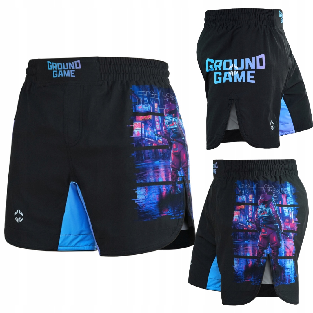 Spodenki Lekkie Treningowe Ground Game Cyber Samurai r. M