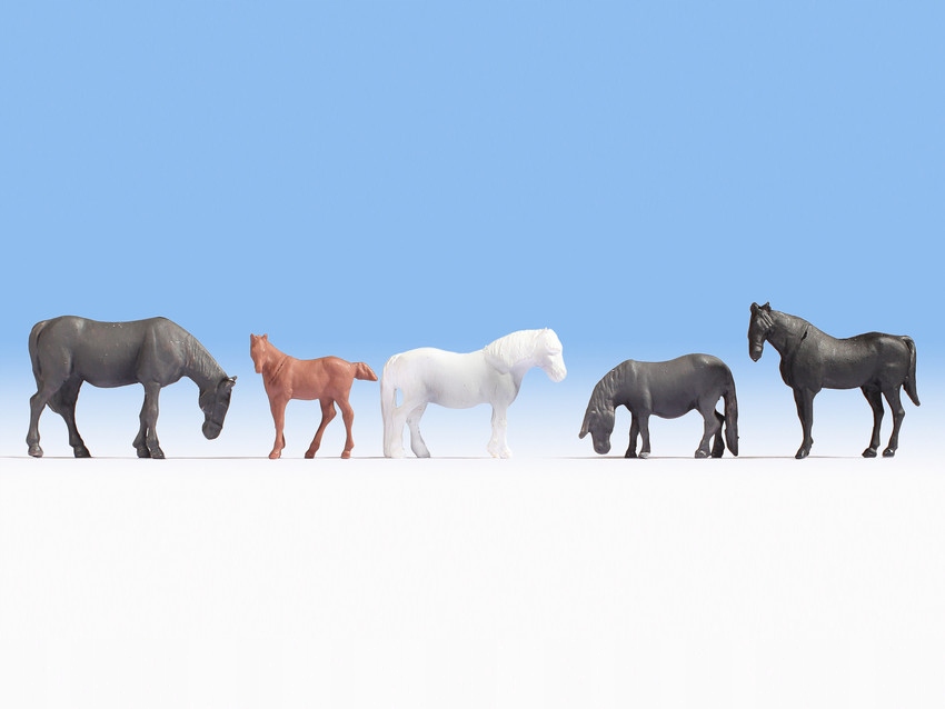 Noch 18215 , Koně , stupnice H0