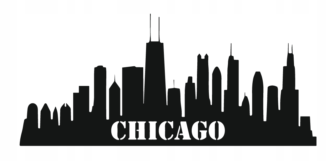 nástěnná dekorace Obraz vzor Chicago