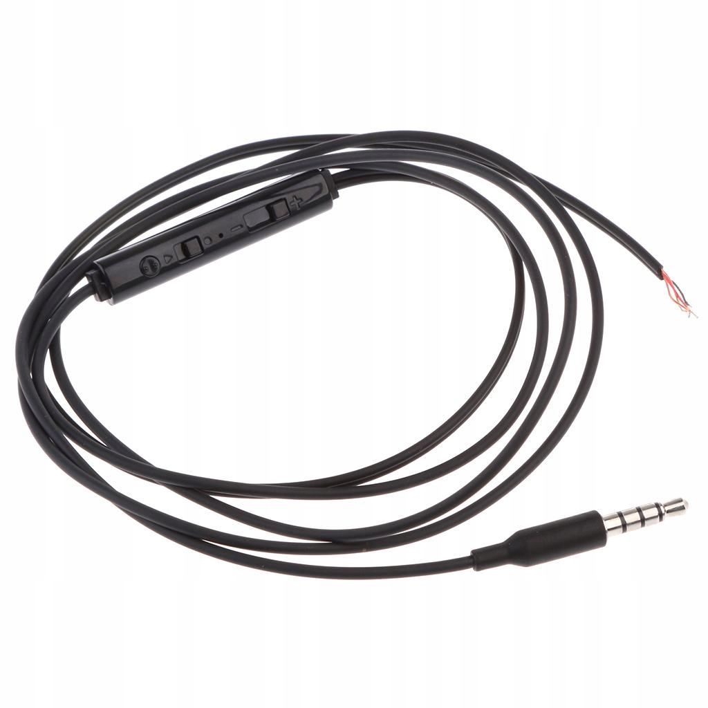 Kabel do słuchawek DIY 3,5 mm z mikrofonem rophone Długość kabla 0 m