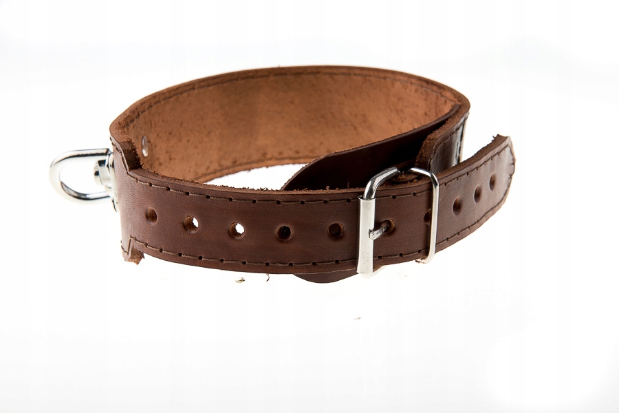 

Bardzo Mocna obroża tropowa skóra kark bydlęcy 5cm